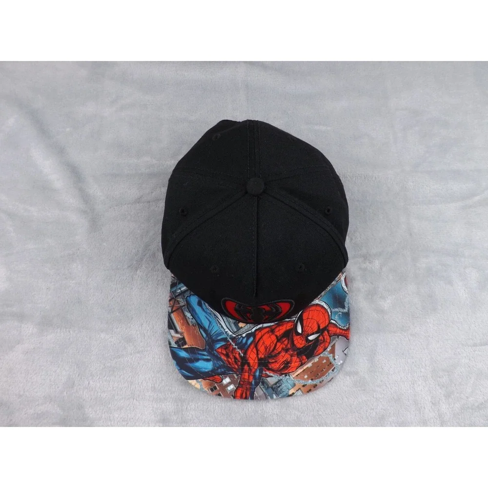 Spiderman Marvel Cap/Hat Graphic‎ Multicolor Snapback One Size Fits Most Spider
